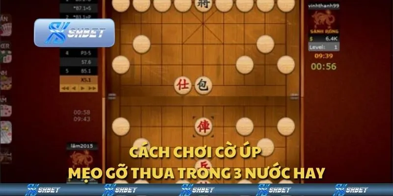 Cách chơi cờ úp - Mẹo gỡ thua trong 3 nước hay