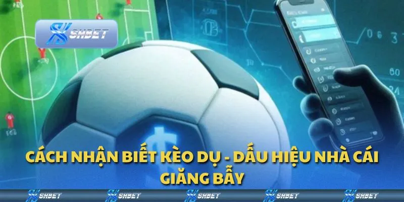 Cách nhận biết kèo dụ - Dấu hiệu nhà cái giăng bẫy