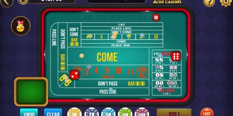 Khám phá các loại cược cơ bản trong Craps