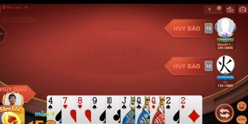 Quy tắc chơi game bài sâm cơ bản